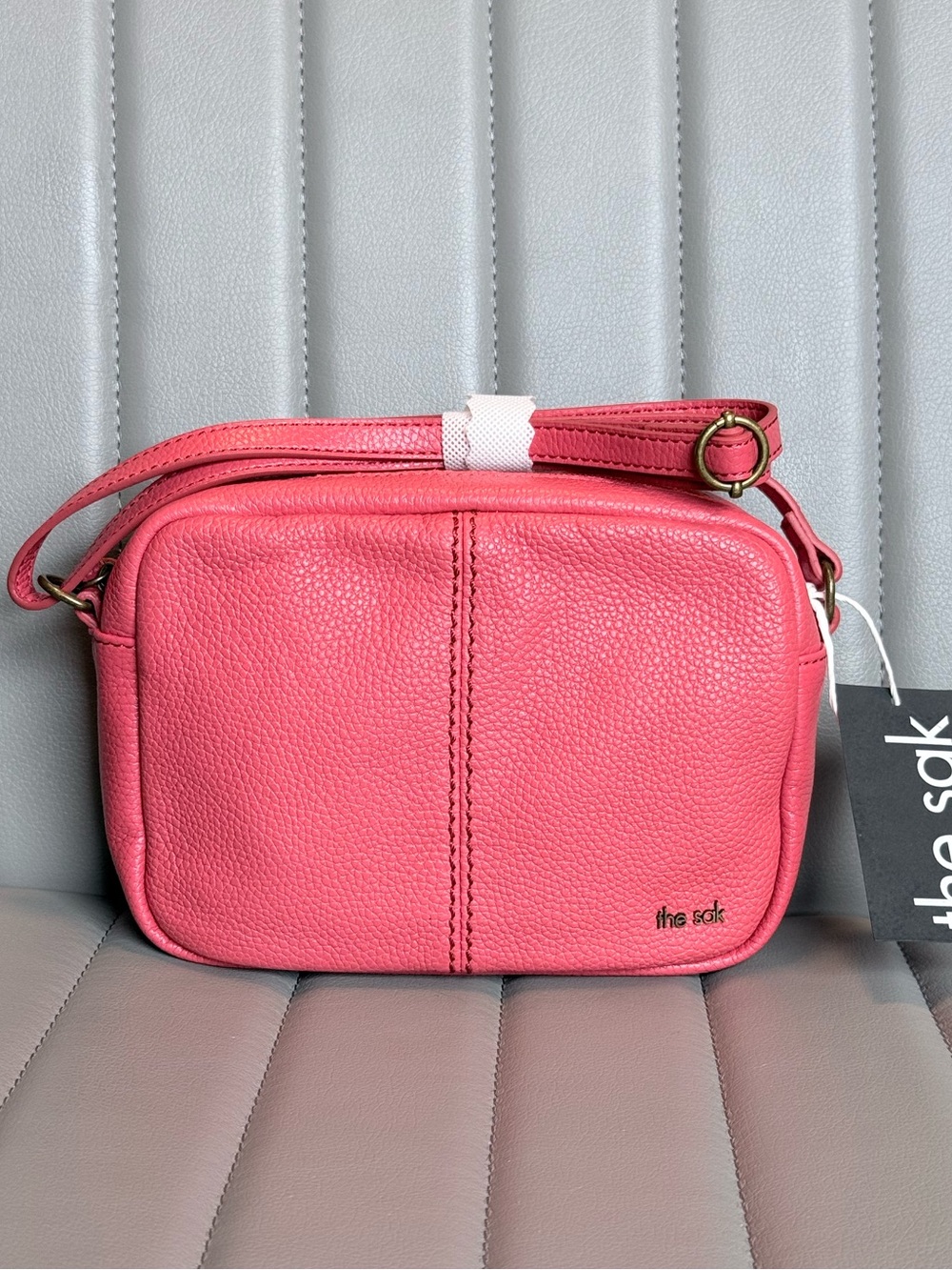 NWT The Sak De Young Cayenne Leather Camera Crossbody Bag